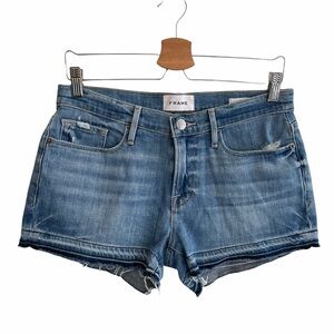 Frame Le Cutoff Denim Blue Short  27